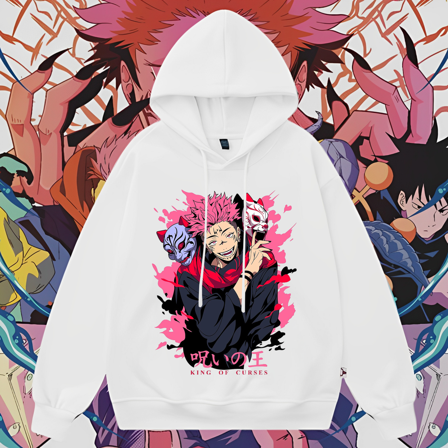 The Character "Yuji Itadori" In Jujutsu Kaisen Hoodie