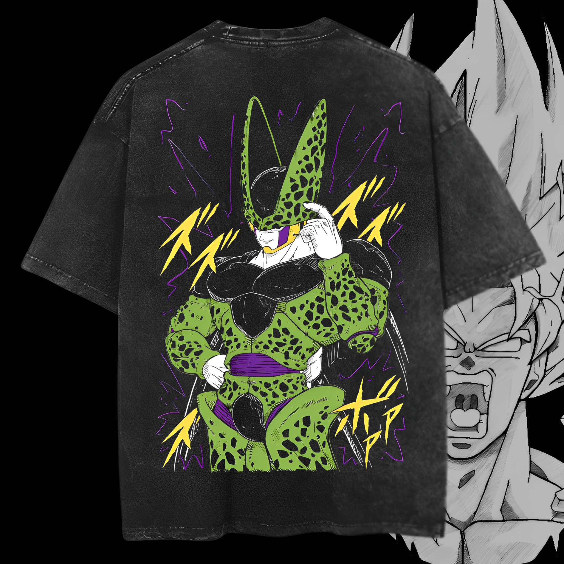 "Power Level 5" Distressed Meme Tee