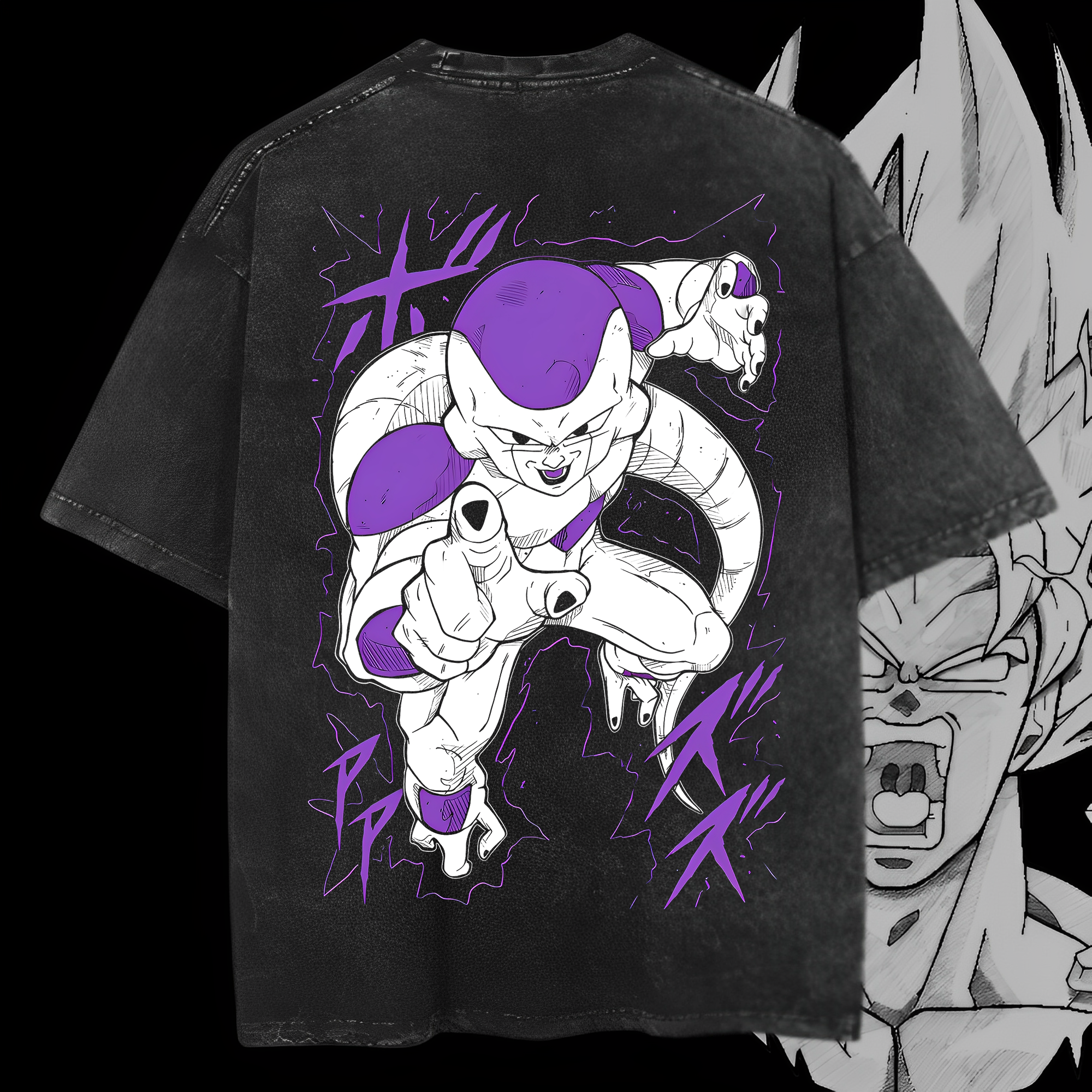 Spirit Bomb Faded Galaxy Tee 