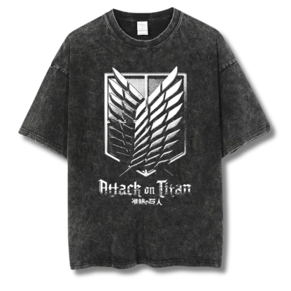 Attack On Titan "Blazon I" Washed Tee