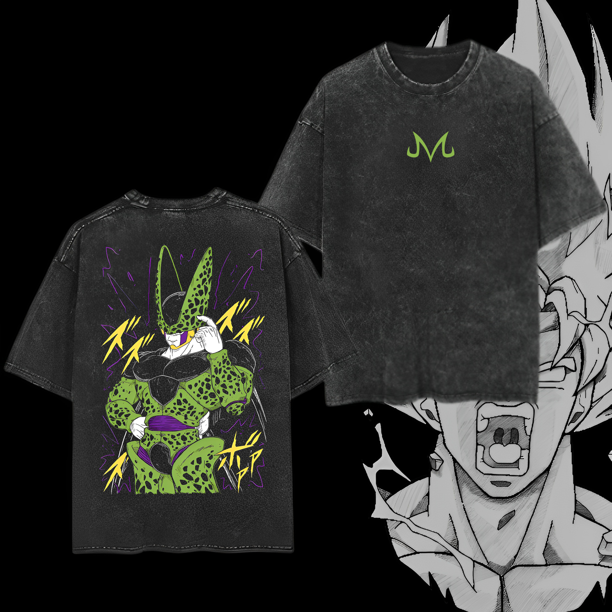 "Power Level 5" Distressed Meme Tee