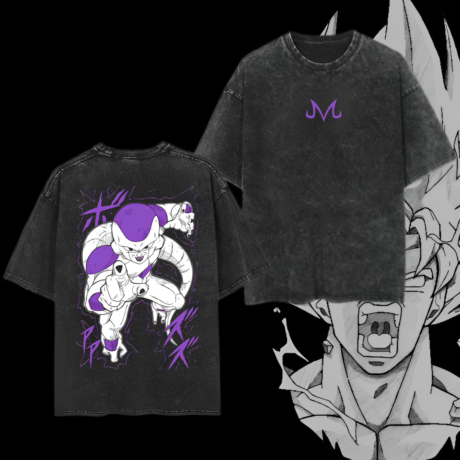 Spirit Bomb Faded Galaxy Tee 