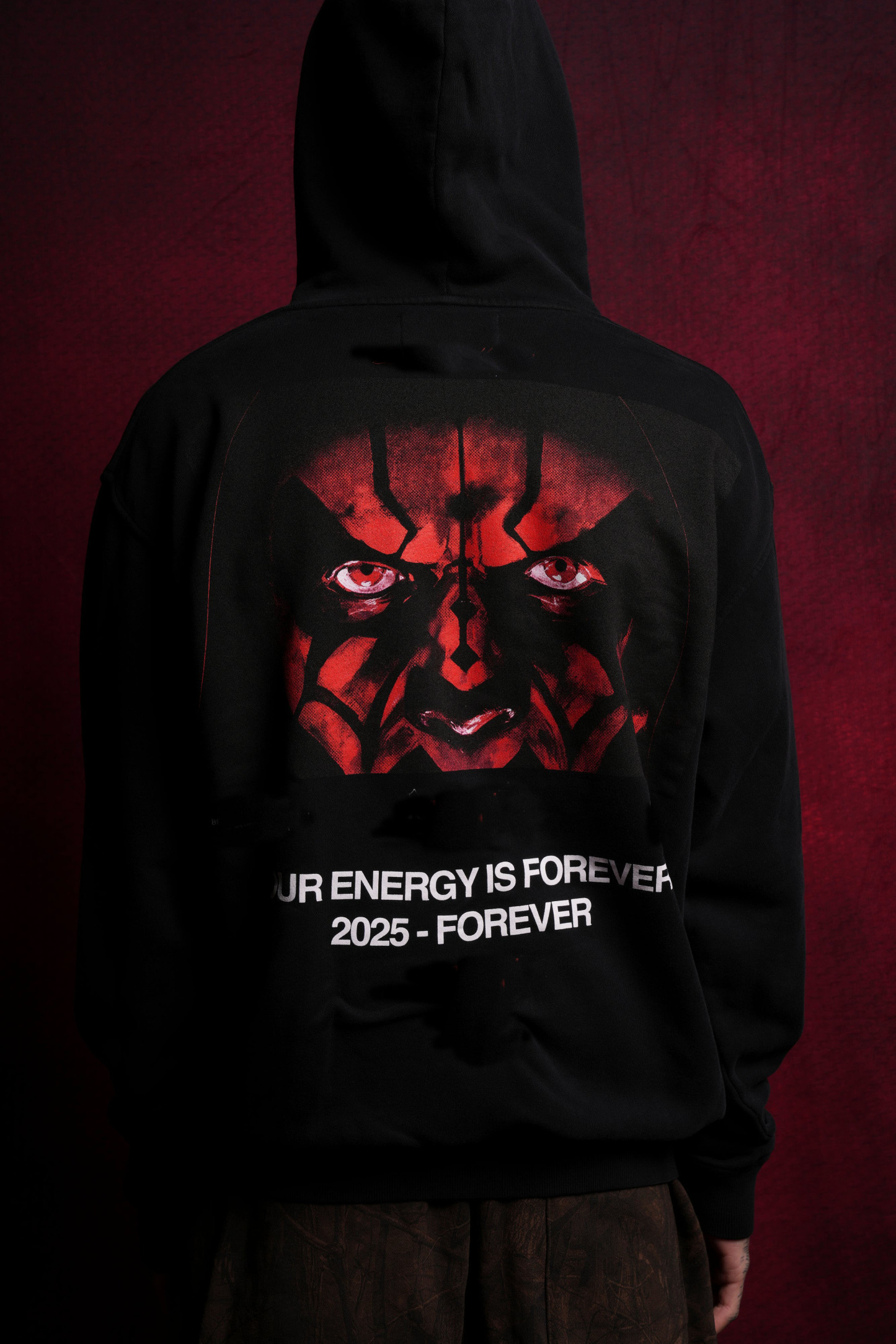 The Phantom Menace "Pierce" Hoodie in Black