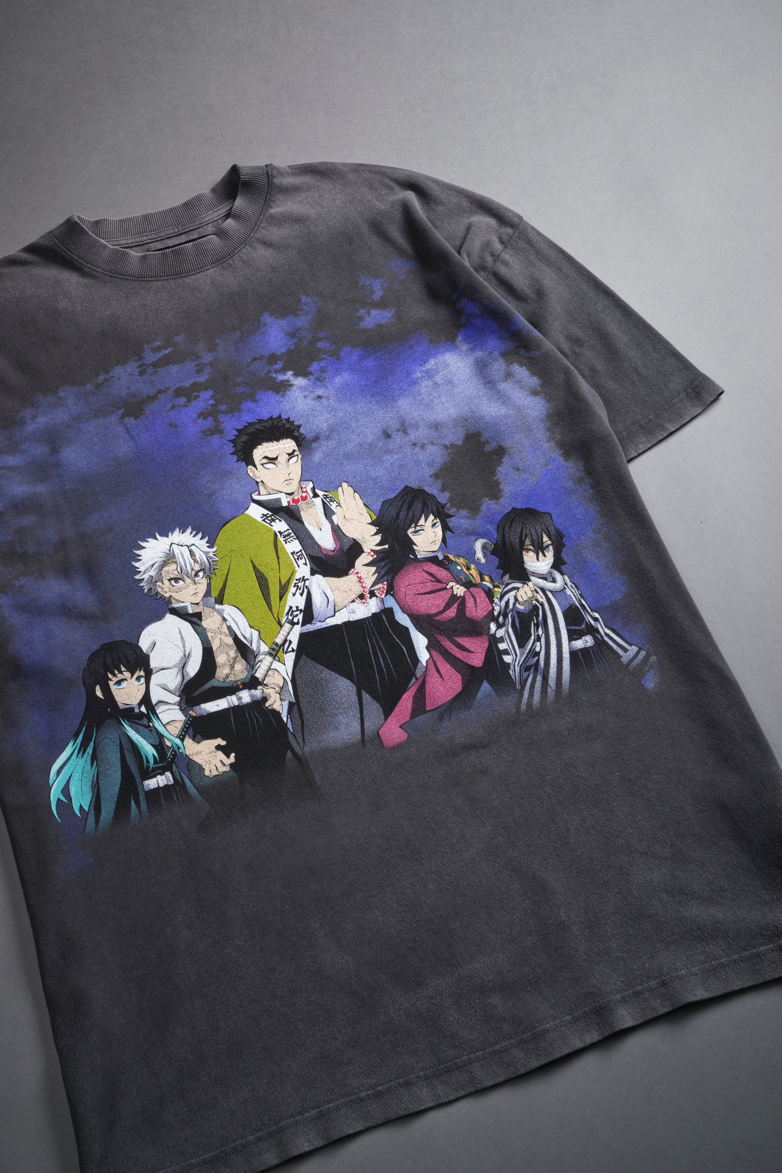 DEMON SLAYER: Hinokami Kagura Flame Print Tee