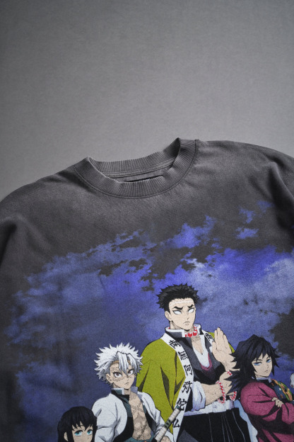 DEMON SLAYER: Hinokami Kagura Flame Print Tee