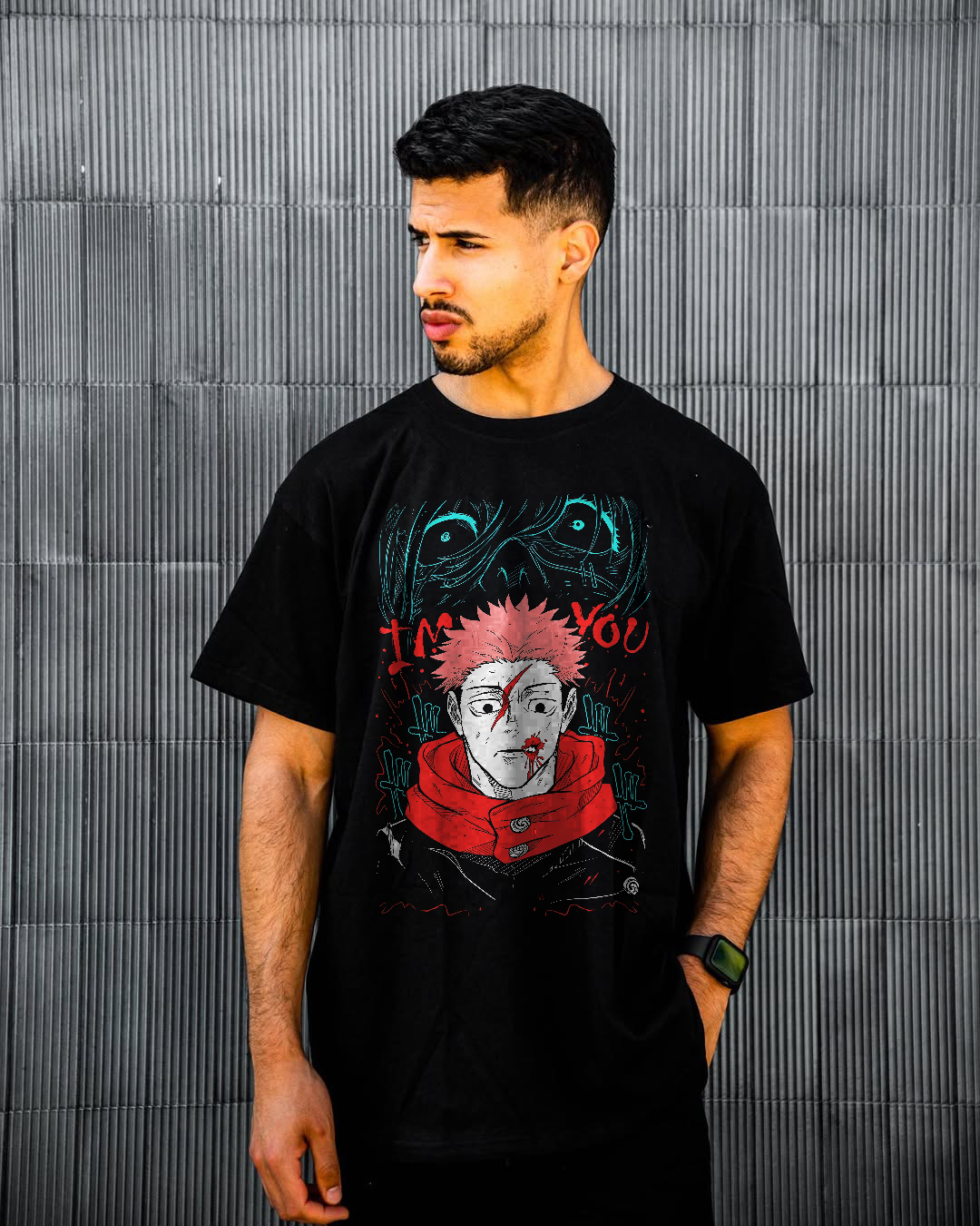 Jujutsu Kaisen Minimalist Character Washed T-Shirt