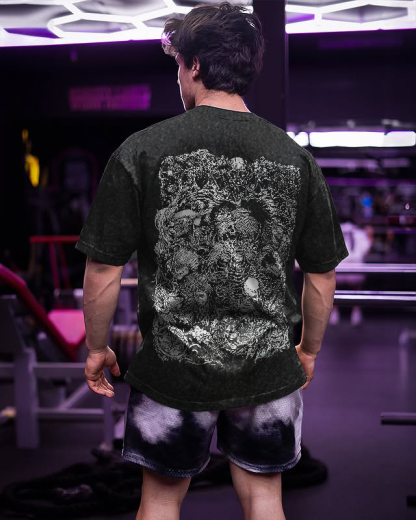 Attack on Titan Oversize Washed Tee