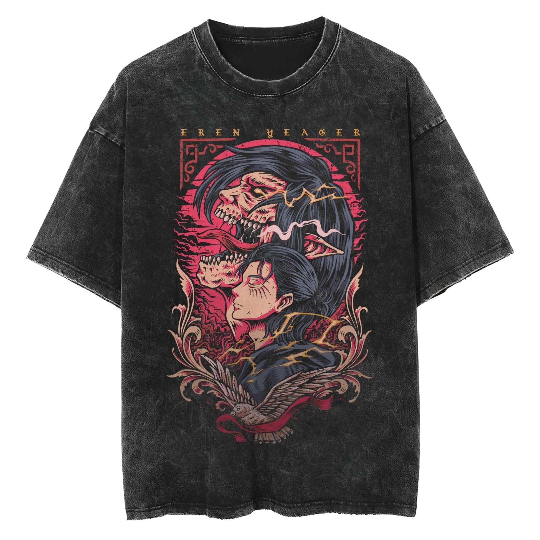 fTitan Siege Freedom Fighter Attack Titan Vintage T-Shirt