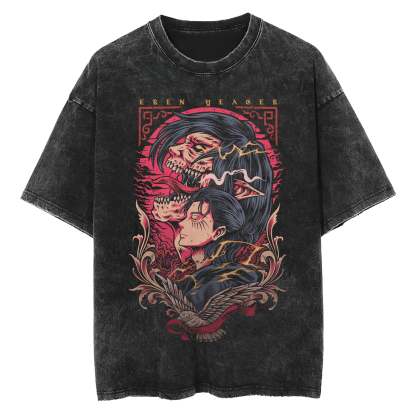 fTitan Siege Freedom Fighter Attack Titan Vintage T-Shirt