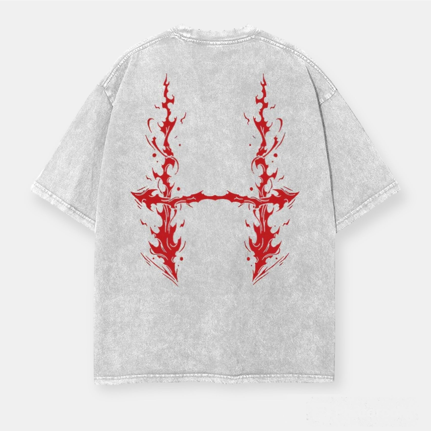 Choso Piercing Blood 2 Sided Vintage Oversize Tee