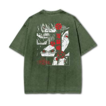 Hidden Leaf Shinobi - Curse of the Sharingan Vintage T-Shirt