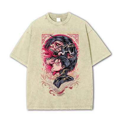 fTitan Siege Freedom Fighter Attack Titan Vintage T-Shirt