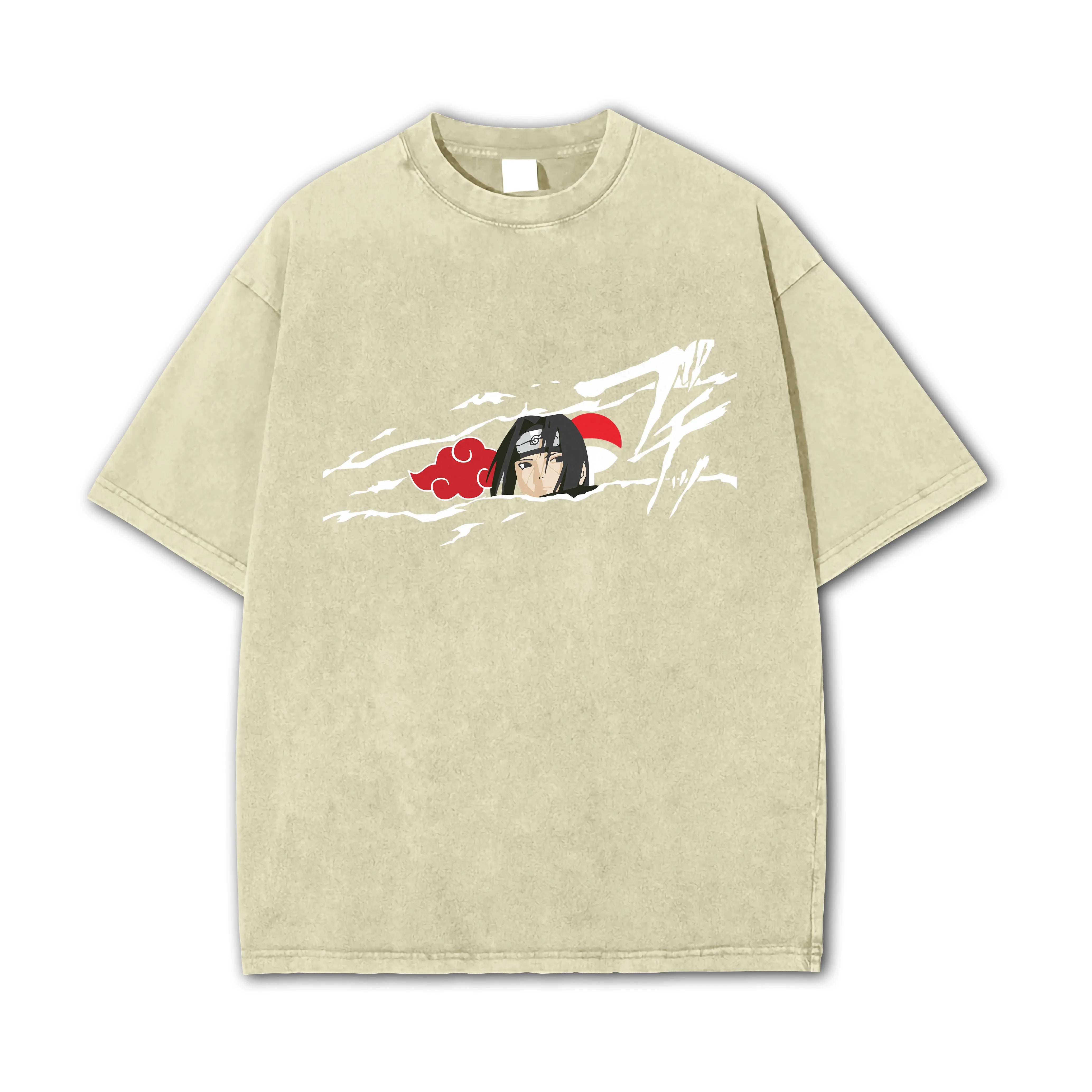 Hidden Leaf Shinobi - Black Flame Prodigy of the Avenger Ninja Vintage T-Shirt