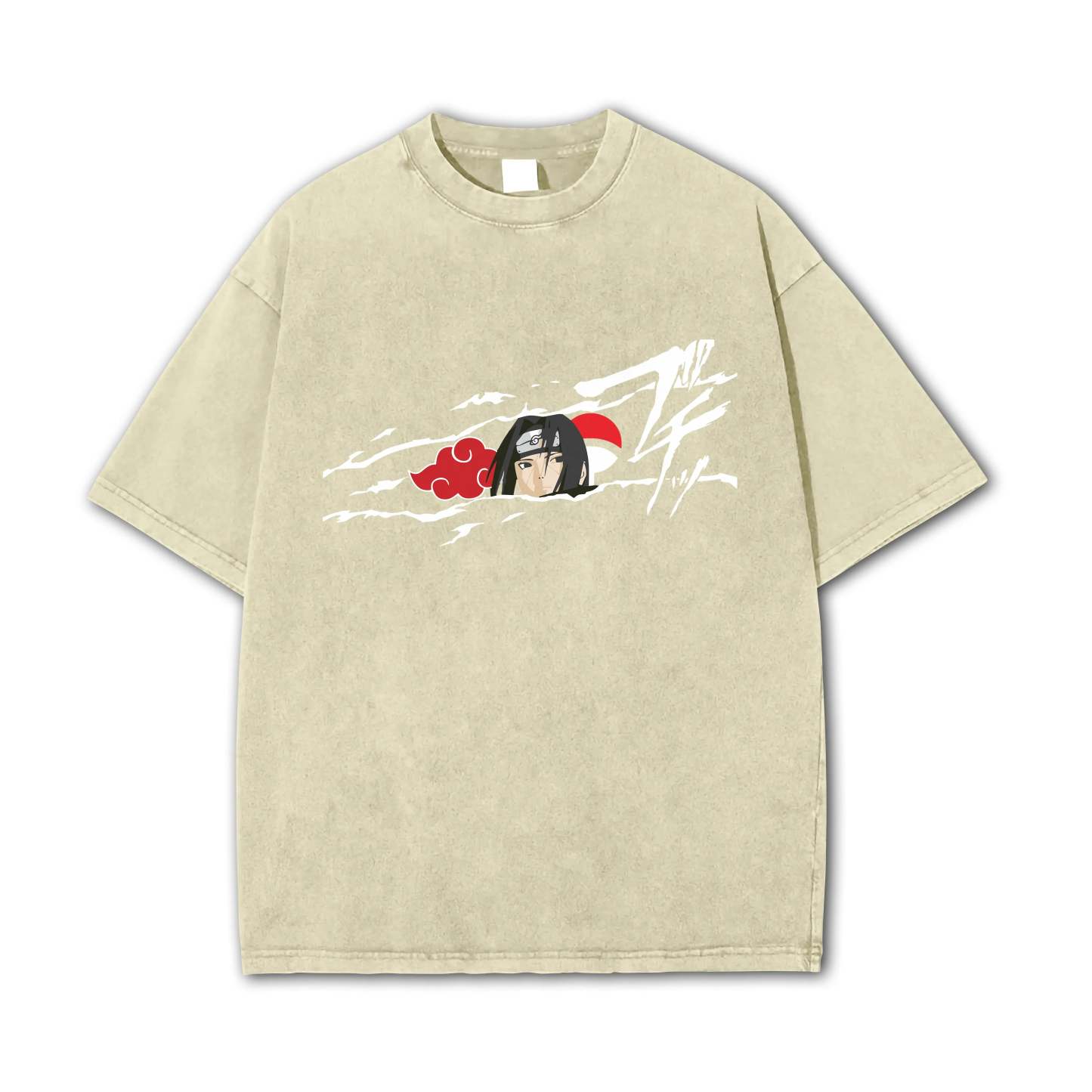 Hidden Leaf Shinobi - Black Flame Prodigy of the Avenger Ninja Vintage T-Shirt