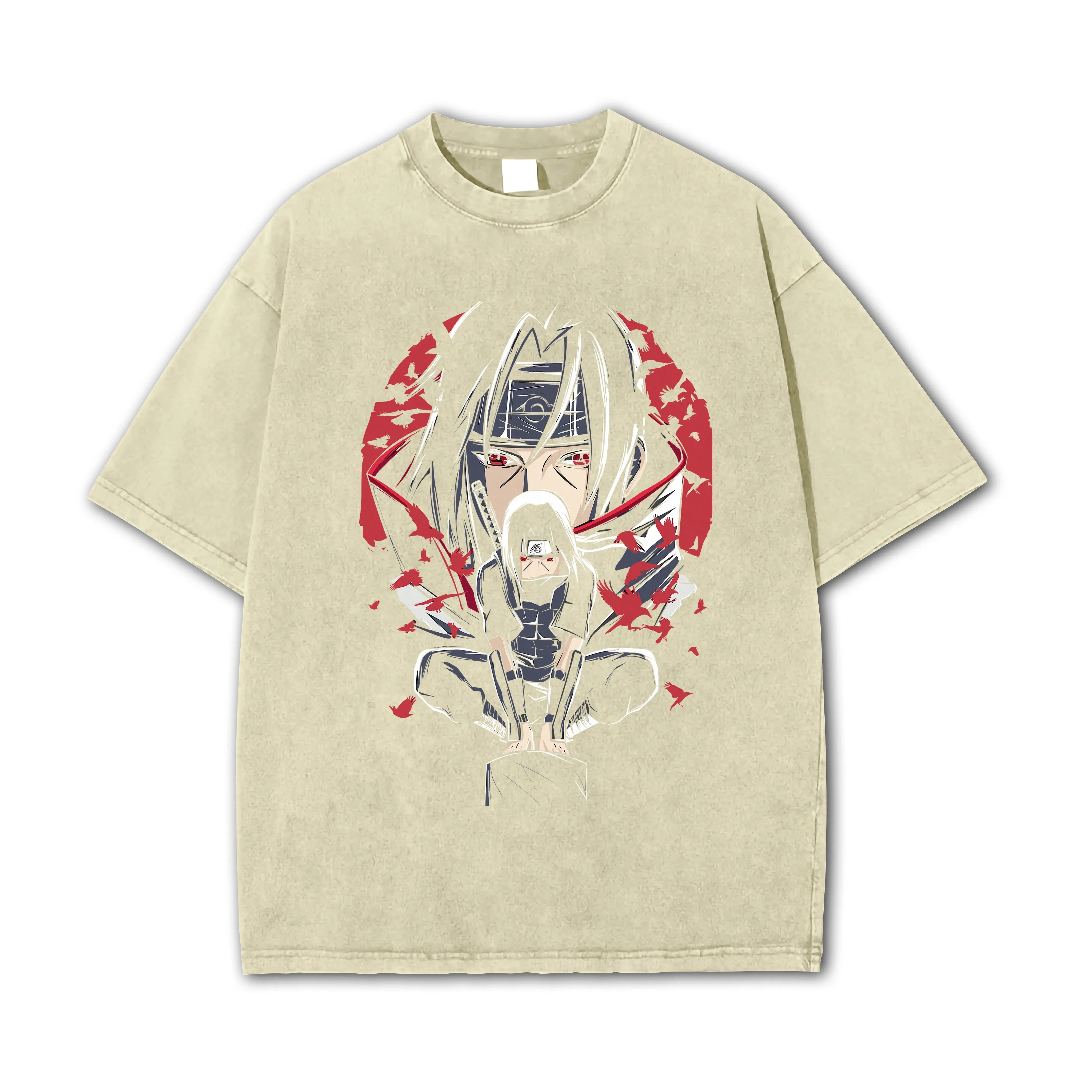 Hidden Leaf Shinobi - Black Flame Prodigy's Tsukuyomi Vintage T-Shirt