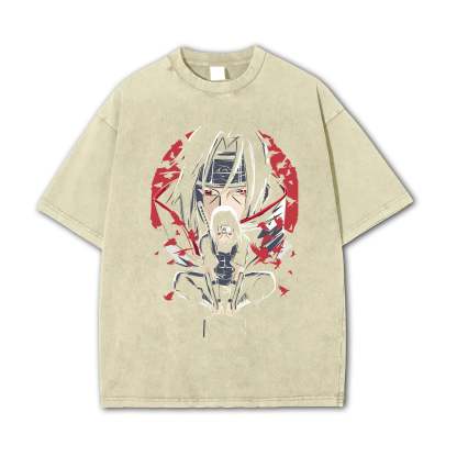 Hidden Leaf Shinobi - Black Flame Prodigy's Tsukuyomi Vintage T-Shirt