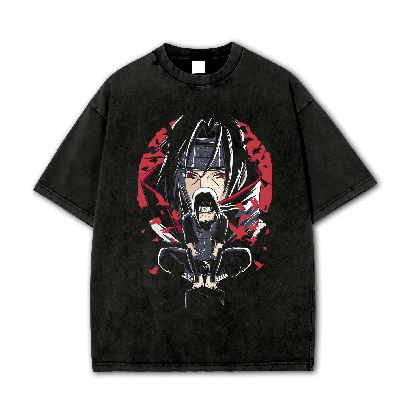 Hidden Leaf Shinobi - Black Flame Prodigy's Tsukuyomi Vintage T-Shirt