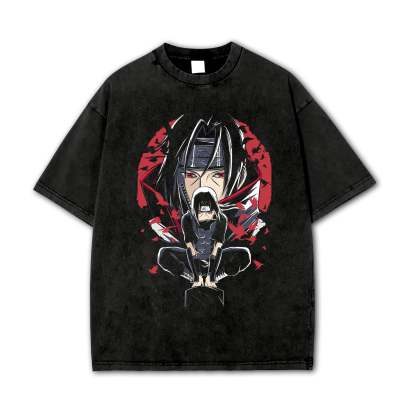 Hidden Leaf Shinobi - Black Flame Prodigy's Tsukuyomi Vintage T-Shirt