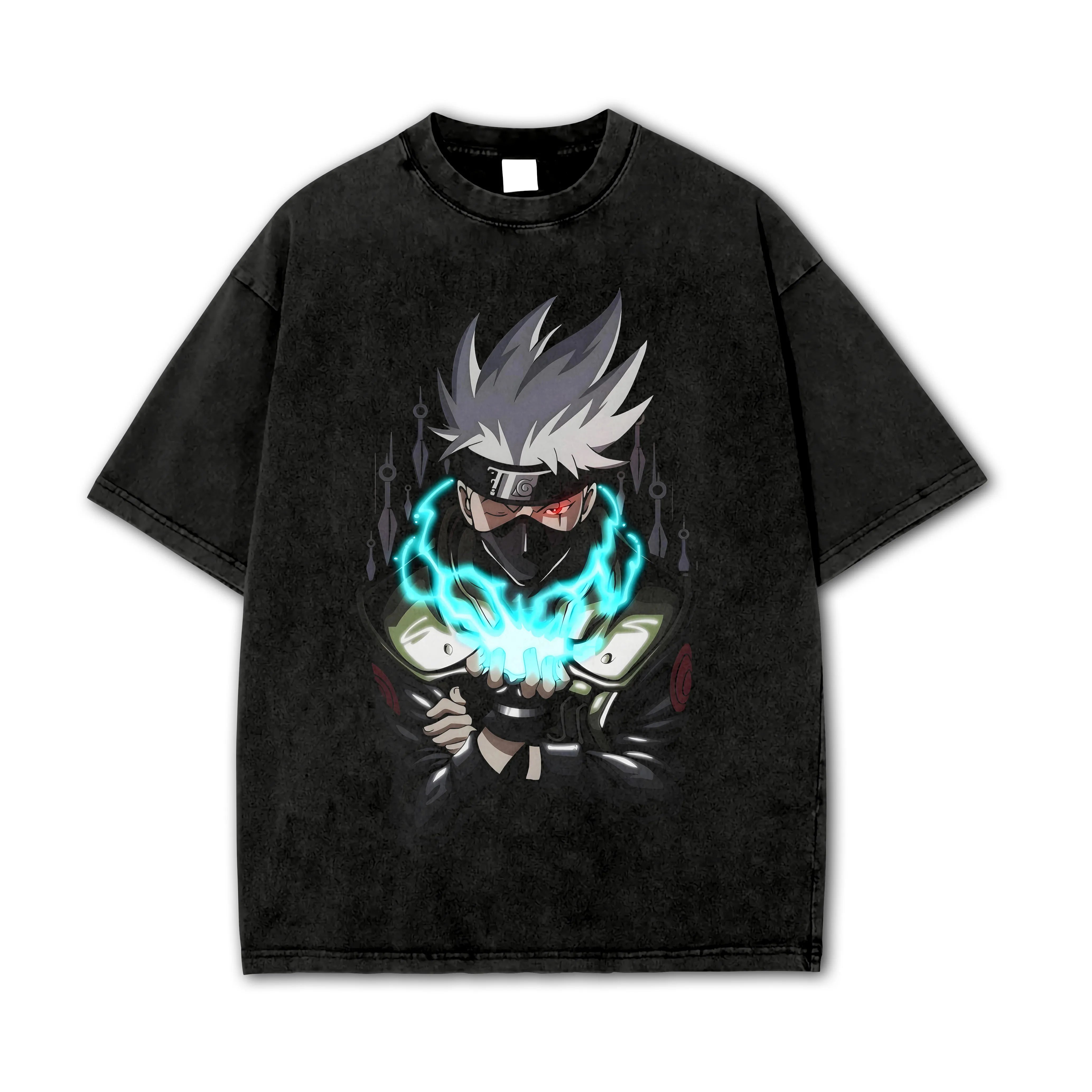 Hidden Leaf Shinobi - Ninja's Chidori Vintage T-Shirt