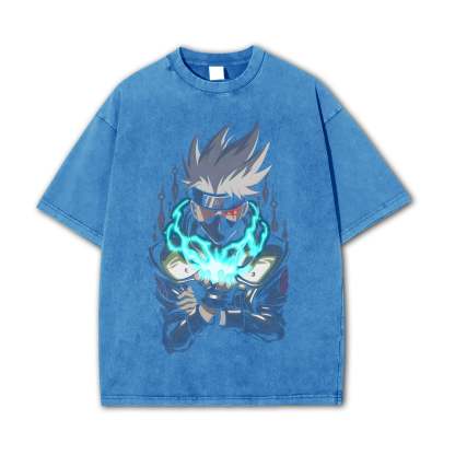Hidden Leaf Shinobi - Ninja's Chidori Vintage T-Shirt