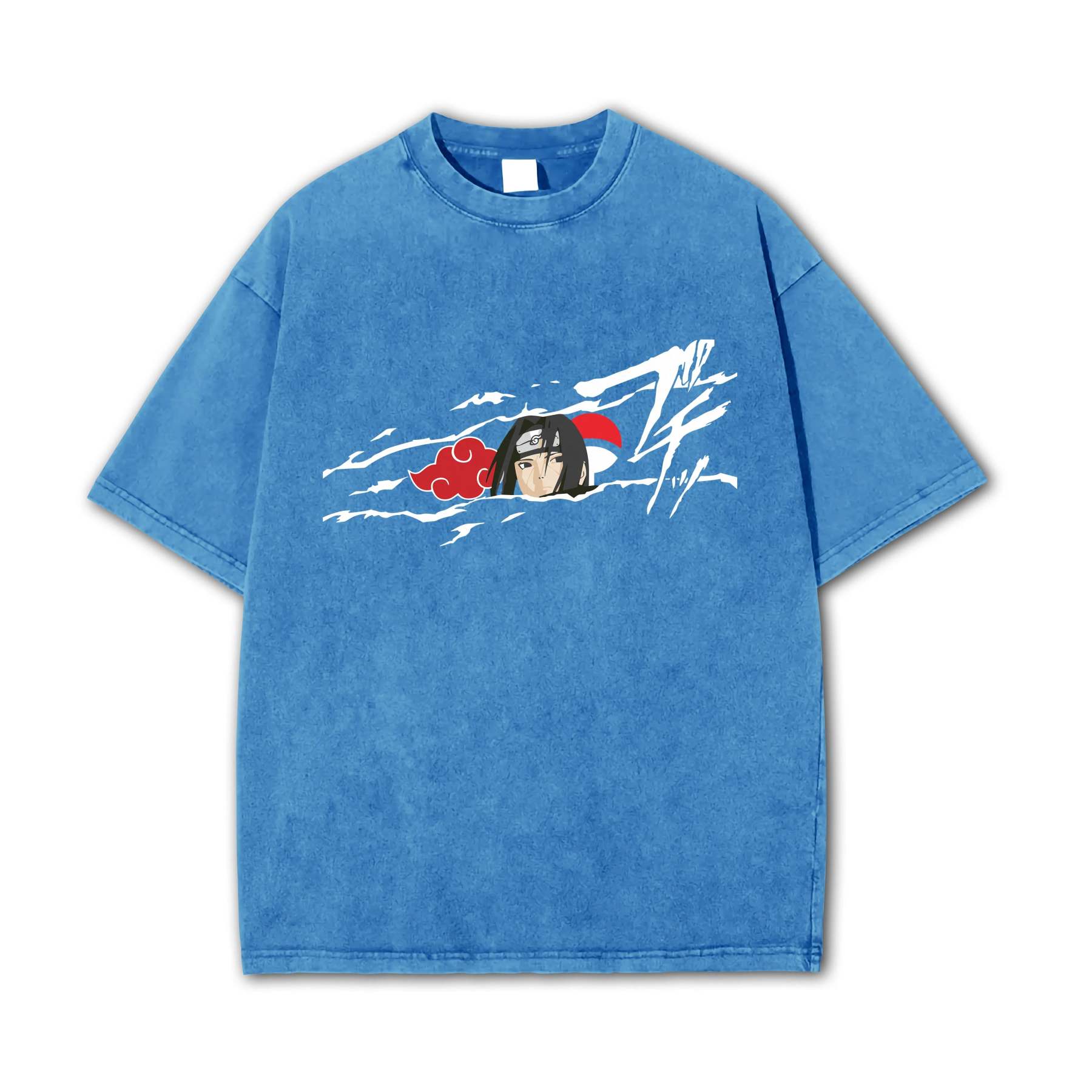 Hidden Leaf Shinobi - Black Flame Prodigy of the Avenger Ninja Vintage T-Shirt
