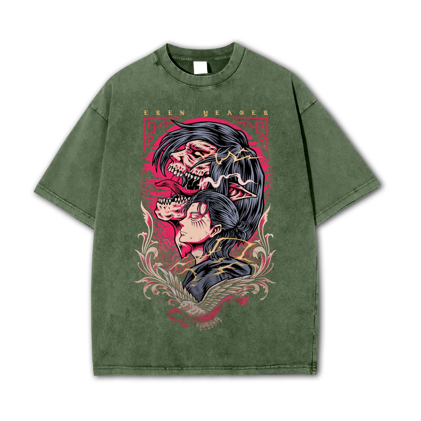 fTitan Siege Freedom Fighter Attack Titan Vintage T-Shirt