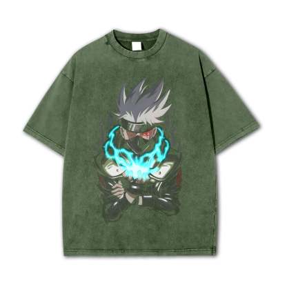 Hidden Leaf Shinobi - Ninja's Chidori Vintage T-Shirt
