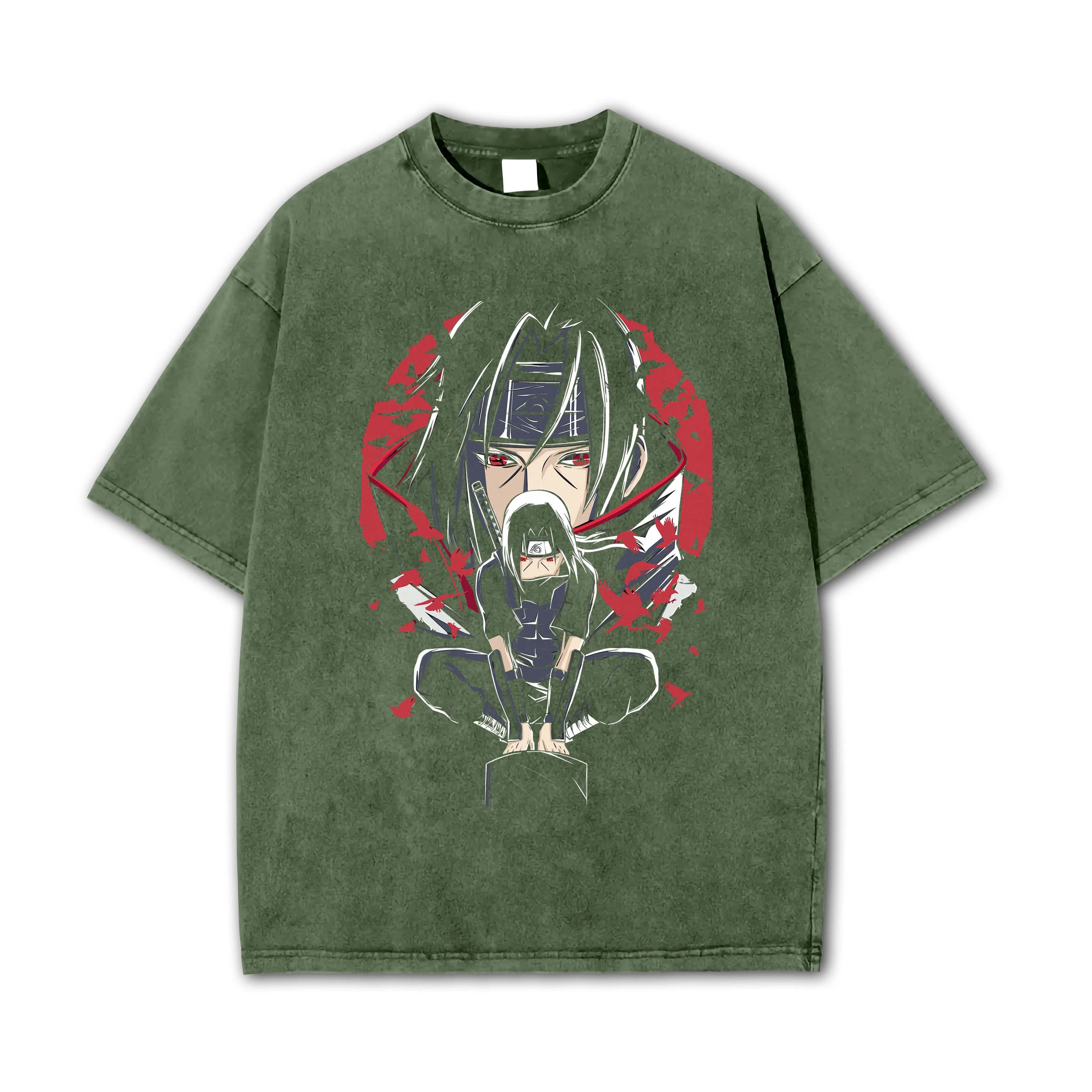 Hidden Leaf Shinobi - Black Flame Prodigy's Tsukuyomi Vintage T-Shirt