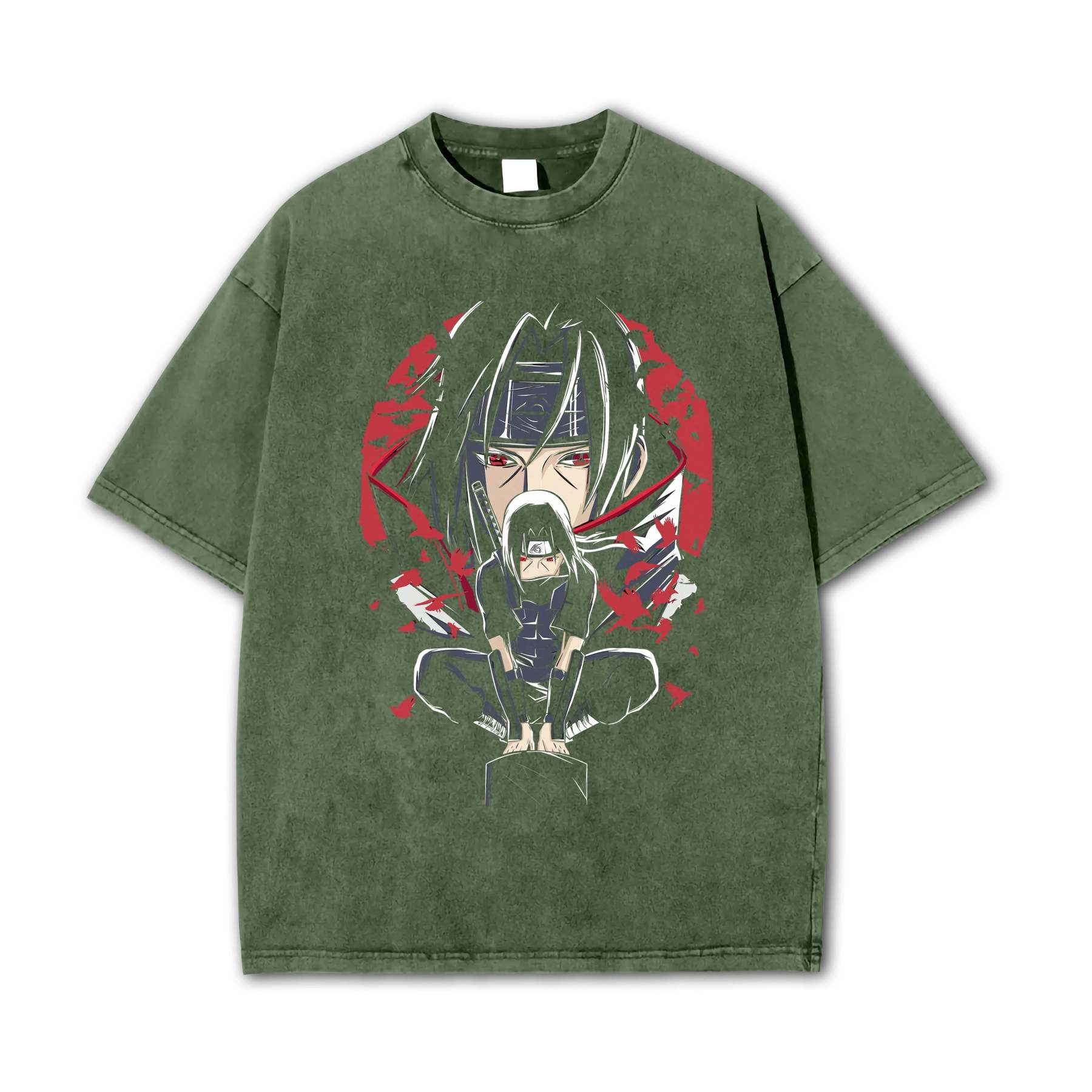 Hidden Leaf Shinobi - Black Flame Prodigy's Tsukuyomi Vintage T-Shirt