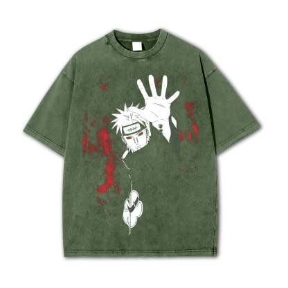 Hidden Leaf Shinobi - 6 Paths of Rinne Sage Vintage T-Shirt