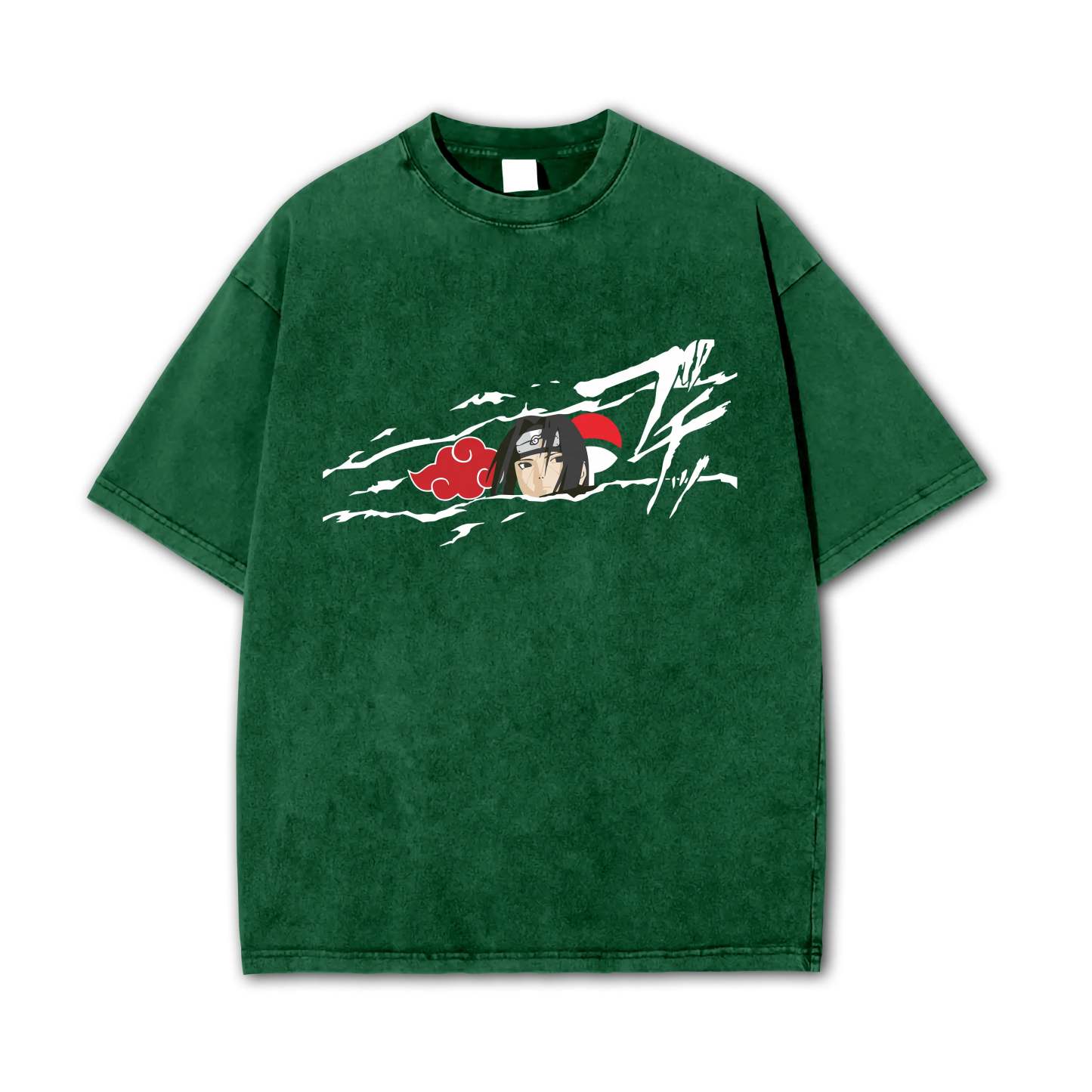 Hidden Leaf Shinobi - Black Flame Prodigy of the Avenger Ninja Vintage T-Shirt