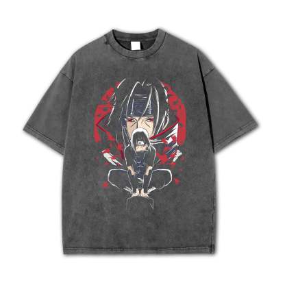 Hidden Leaf Shinobi - Black Flame Prodigy's Tsukuyomi Vintage T-Shirt