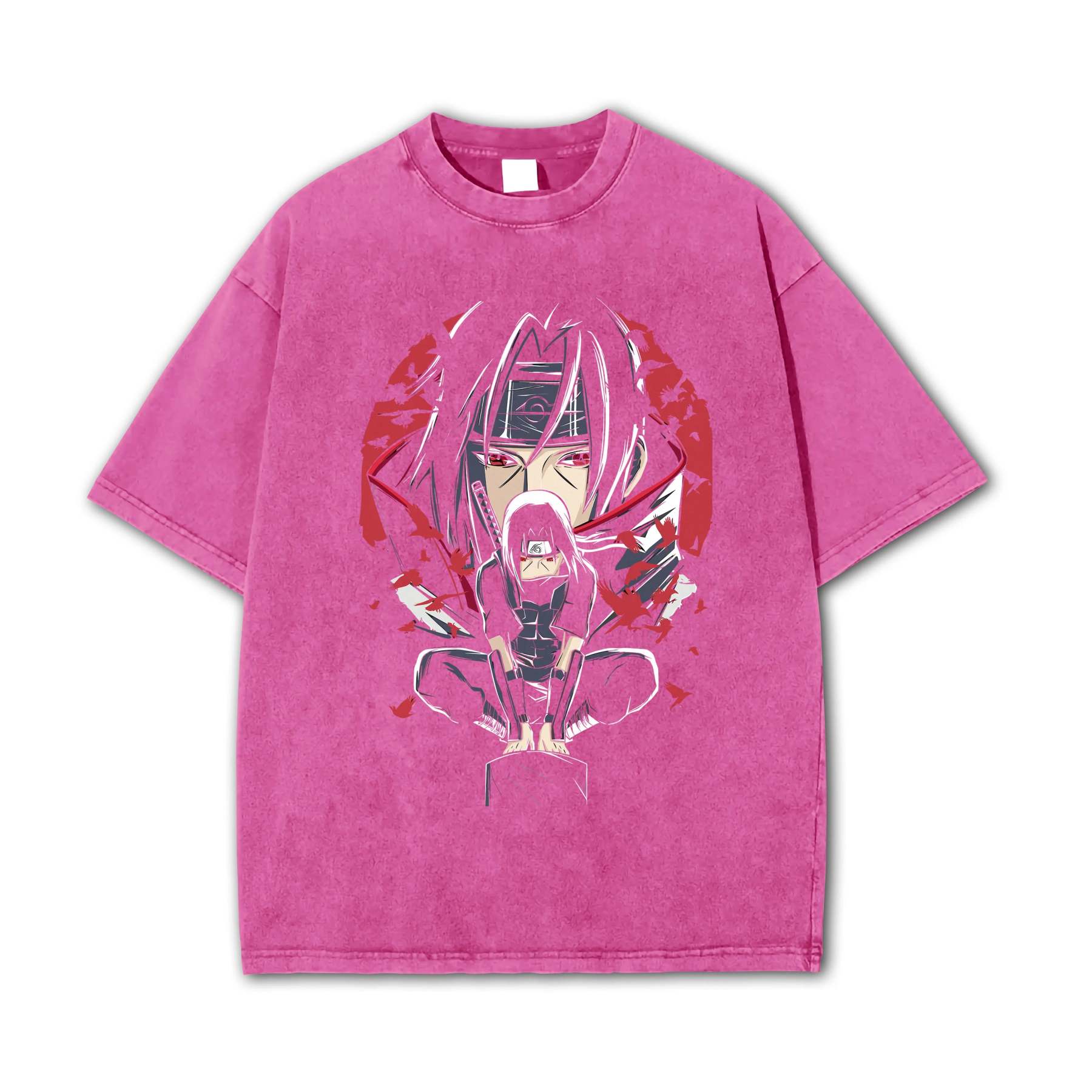 Hidden Leaf Shinobi - Black Flame Prodigy's Tsukuyomi Vintage T-Shirt