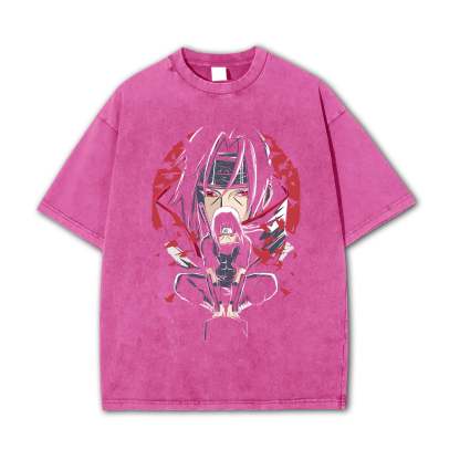 Hidden Leaf Shinobi - Black Flame Prodigy's Tsukuyomi Vintage T-Shirt