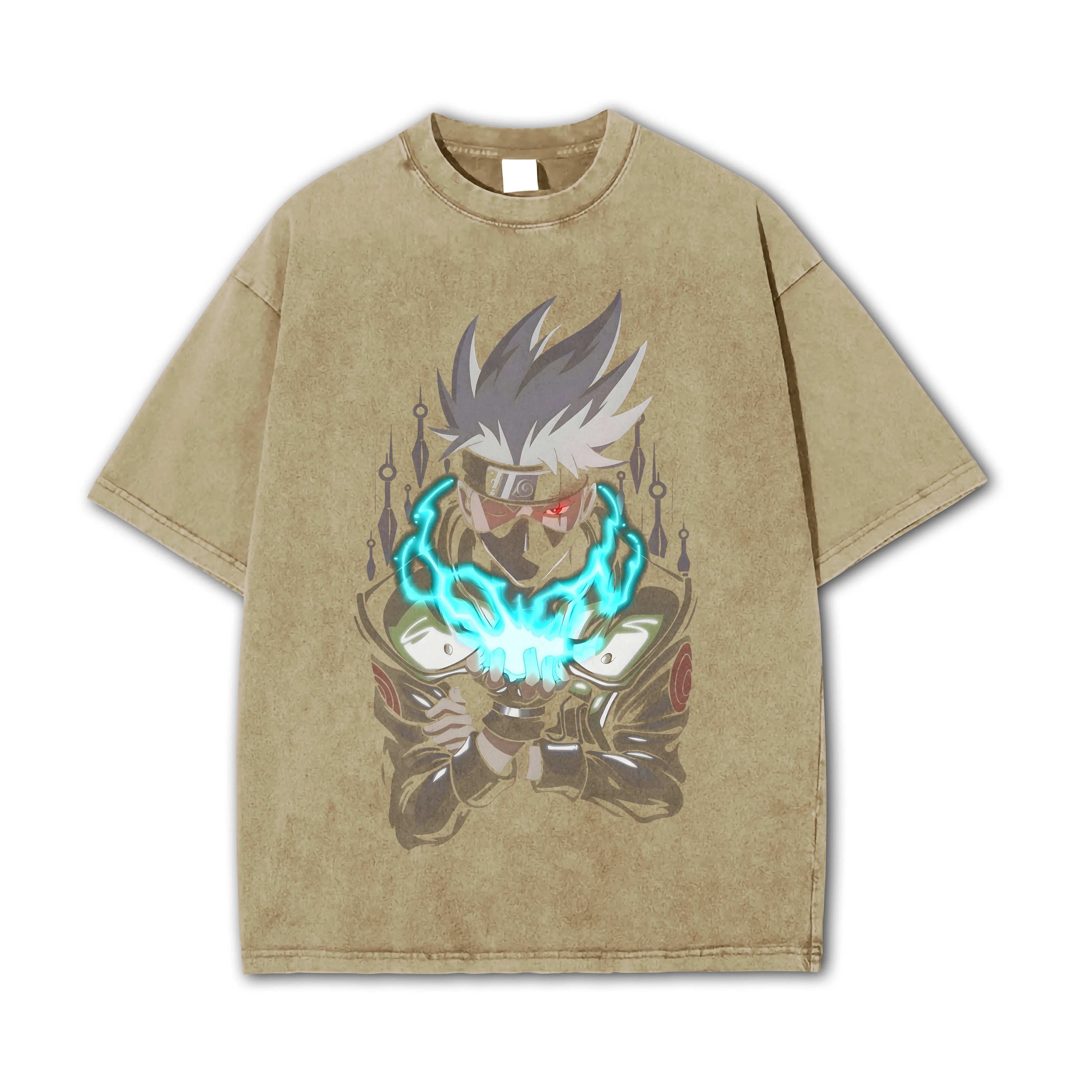 Hidden Leaf Shinobi - Ninja's Chidori Vintage T-Shirt
