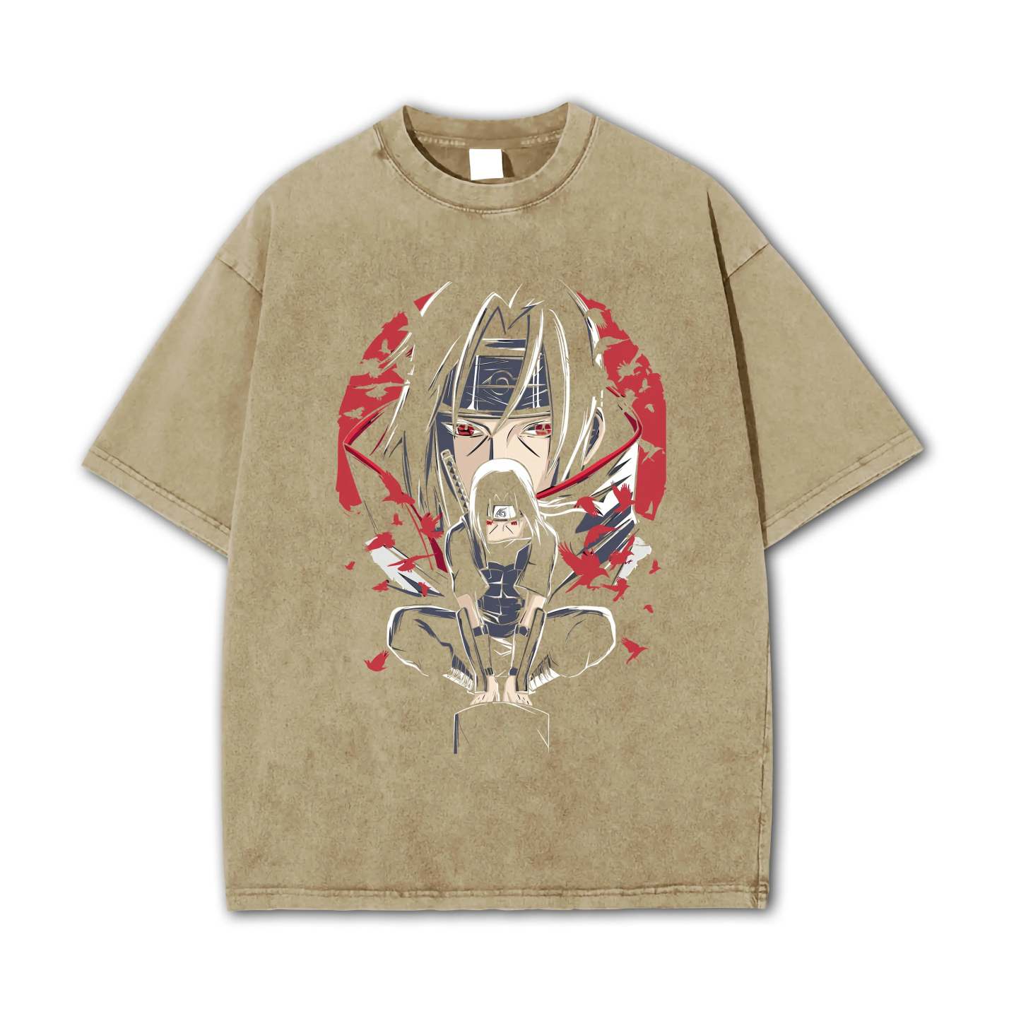 Hidden Leaf Shinobi - Black Flame Prodigy's Tsukuyomi Vintage T-Shirt