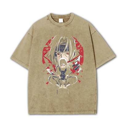 Hidden Leaf Shinobi - Black Flame Prodigy's Tsukuyomi Vintage T-Shirt