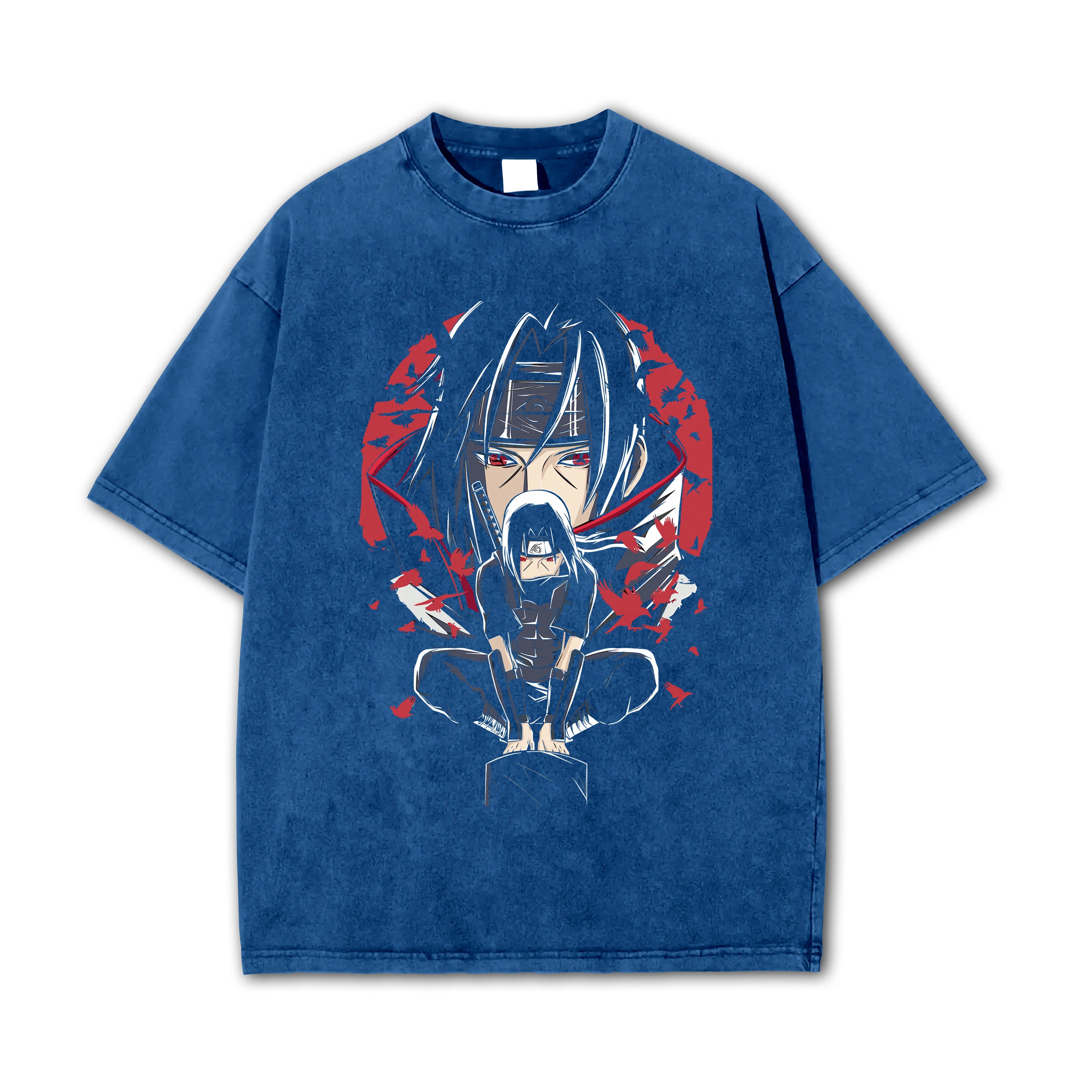 Hidden Leaf Shinobi - Black Flame Prodigy's Tsukuyomi Vintage T-Shirt