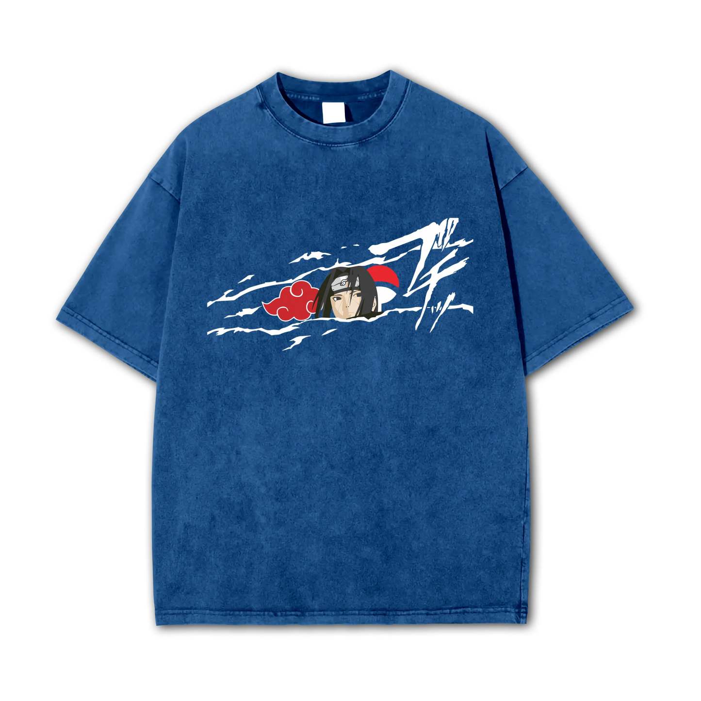 Hidden Leaf Shinobi - Black Flame Prodigy of the Avenger Ninja Vintage T-Shirt