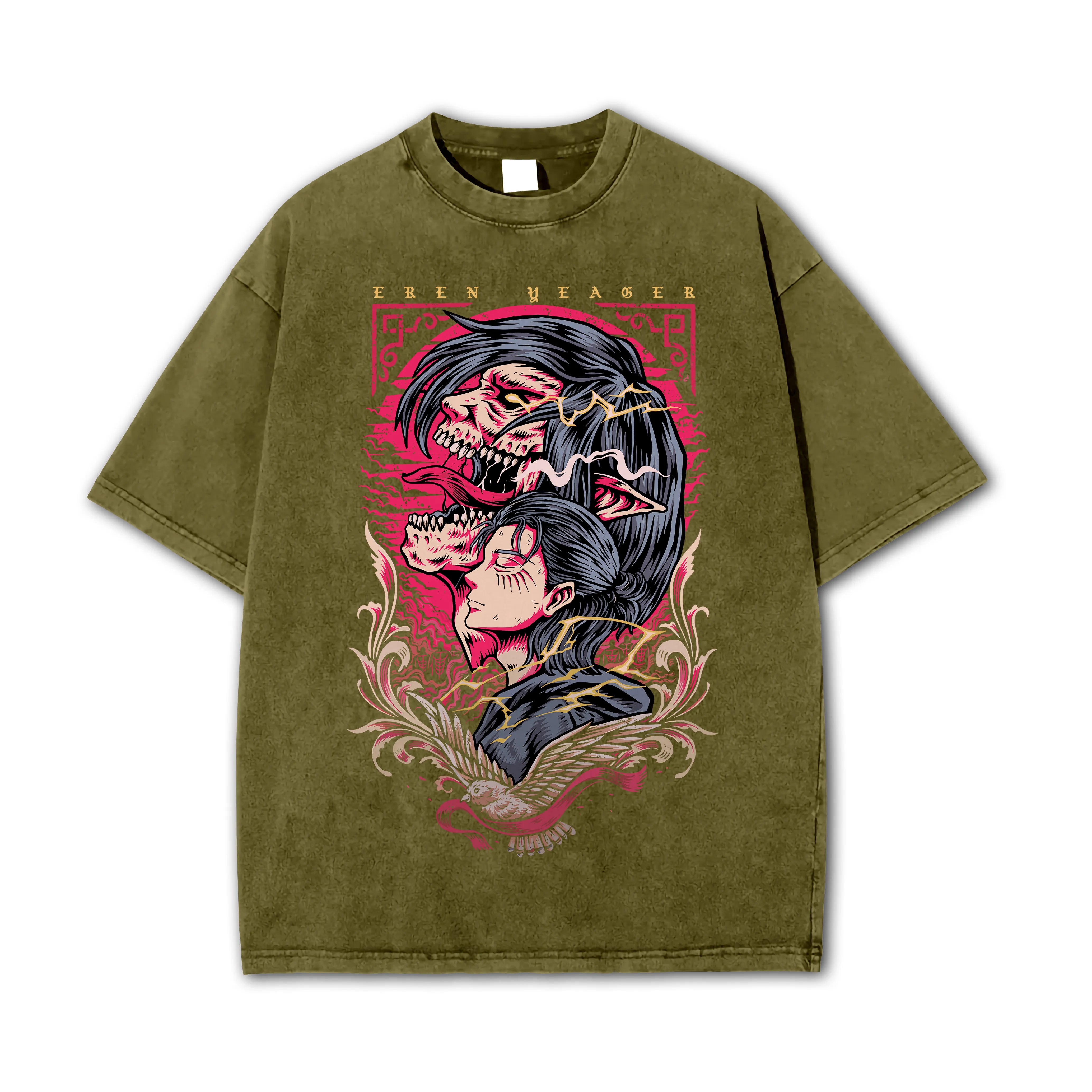 fTitan Siege Freedom Fighter Attack Titan Vintage T-Shirt