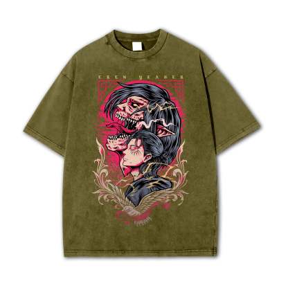 fTitan Siege Freedom Fighter Attack Titan Vintage T-Shirt