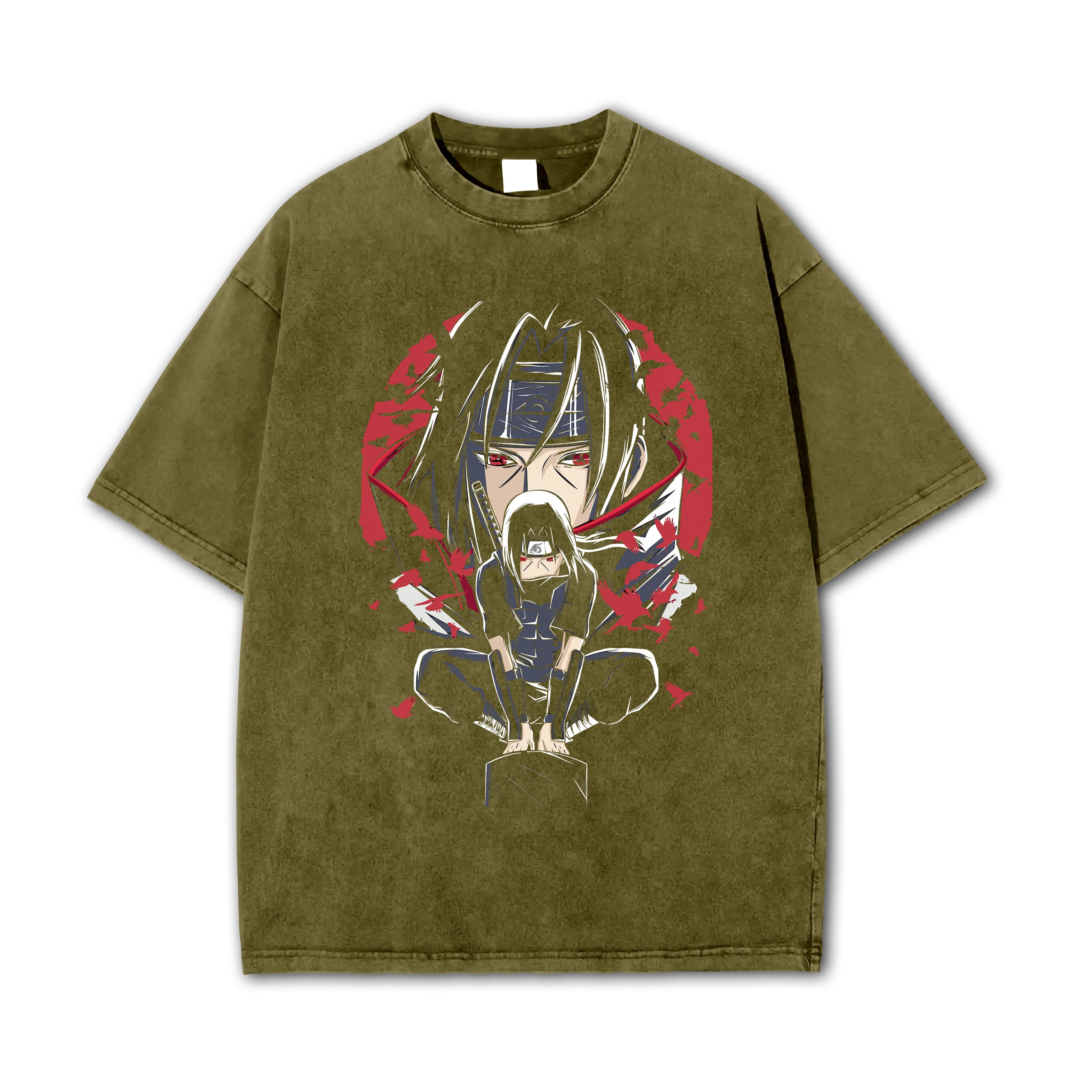 Hidden Leaf Shinobi - Black Flame Prodigy's Tsukuyomi Vintage T-Shirt