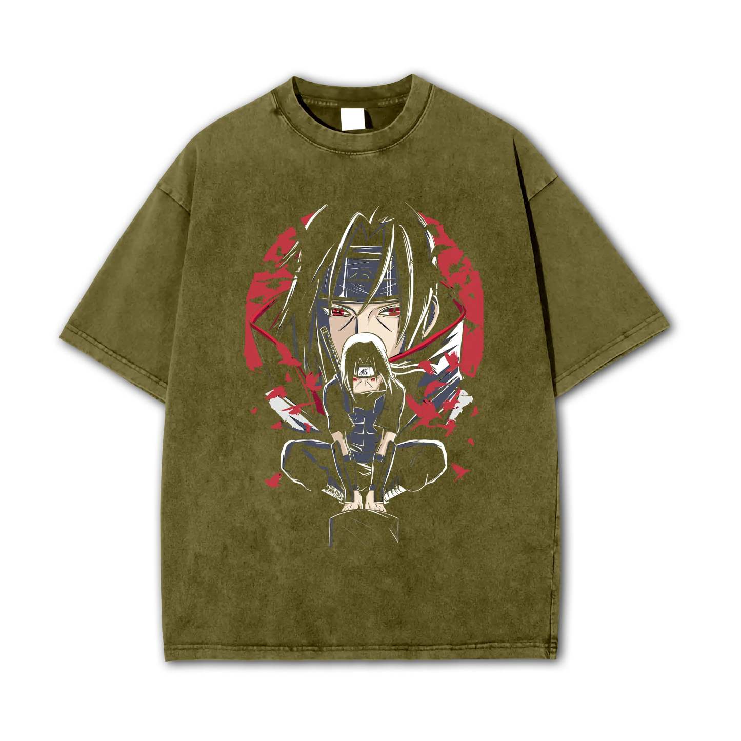Hidden Leaf Shinobi - Black Flame Prodigy's Tsukuyomi Vintage T-Shirt
