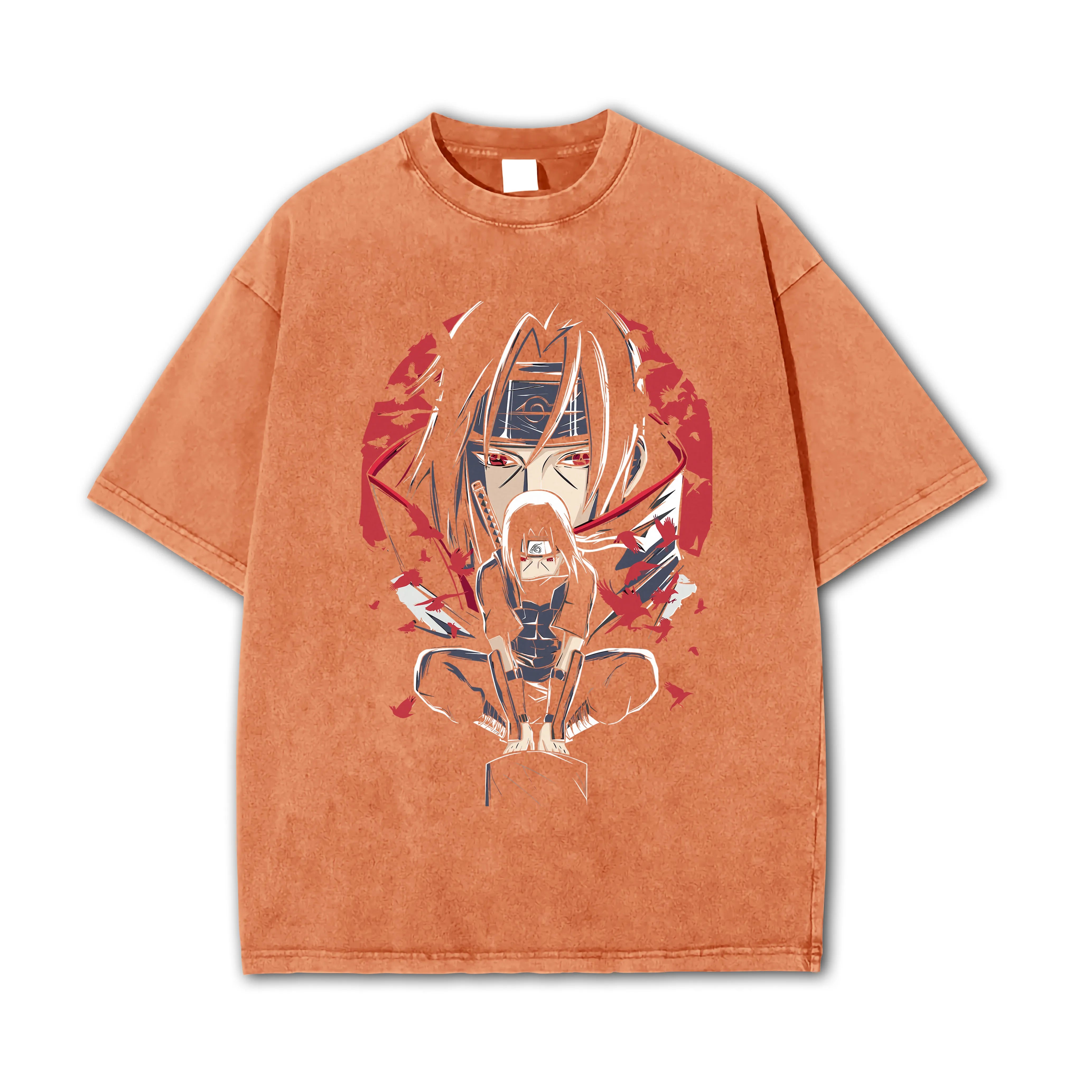 Hidden Leaf Shinobi - Black Flame Prodigy's Tsukuyomi Vintage T-Shirt
