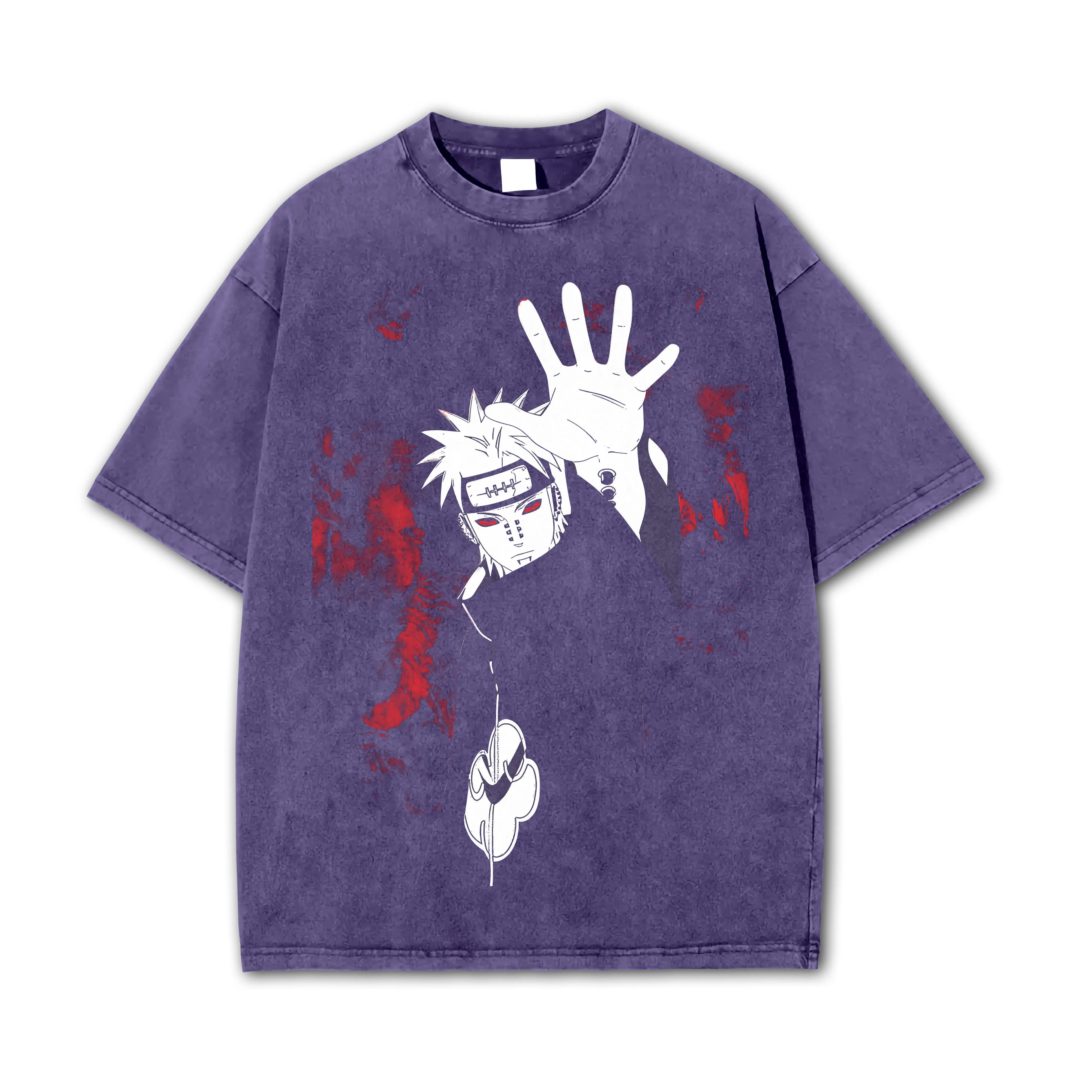Hidden Leaf Shinobi - 6 Paths of Rinne Sage Vintage T-Shirt