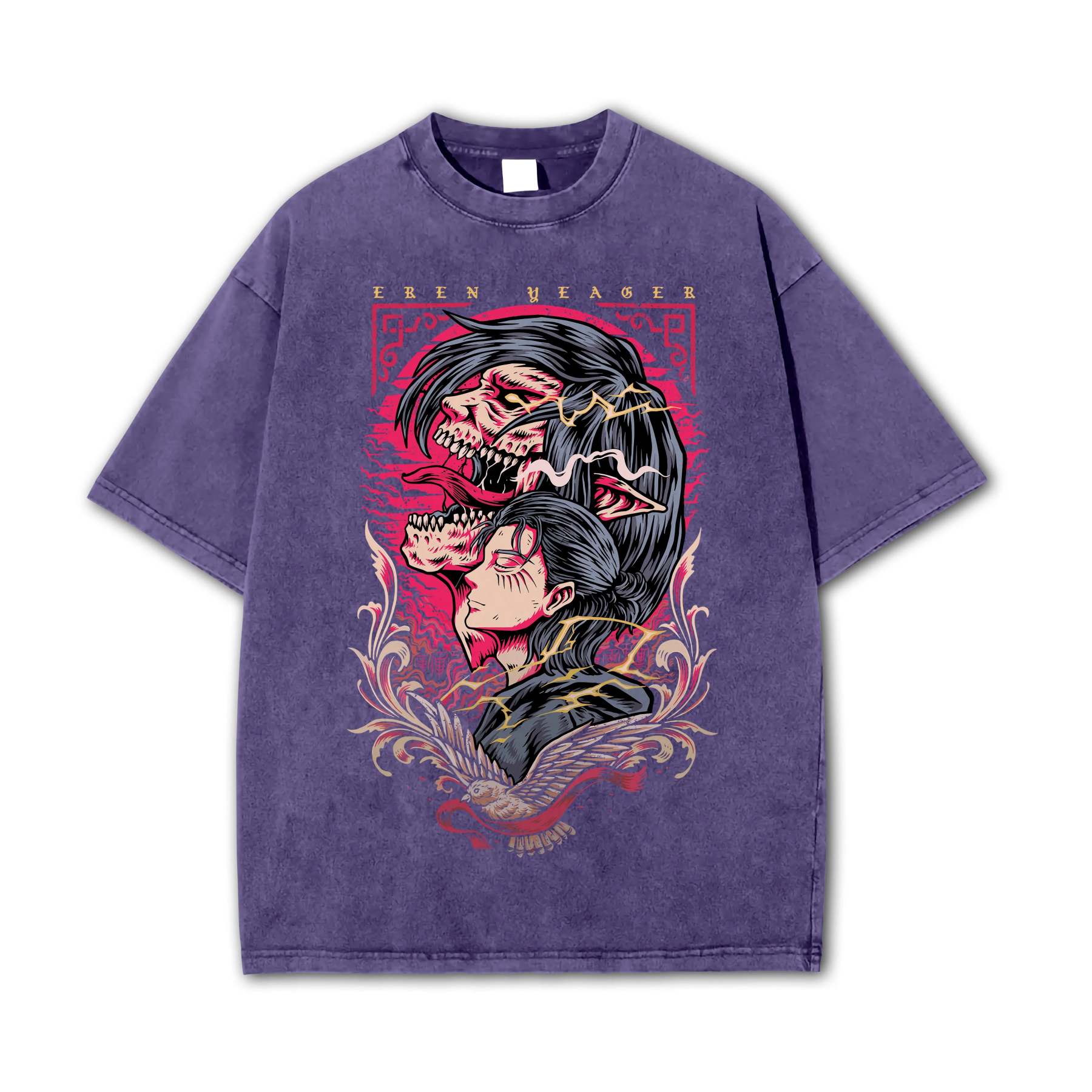 fTitan Siege Freedom Fighter Attack Titan Vintage T-Shirt