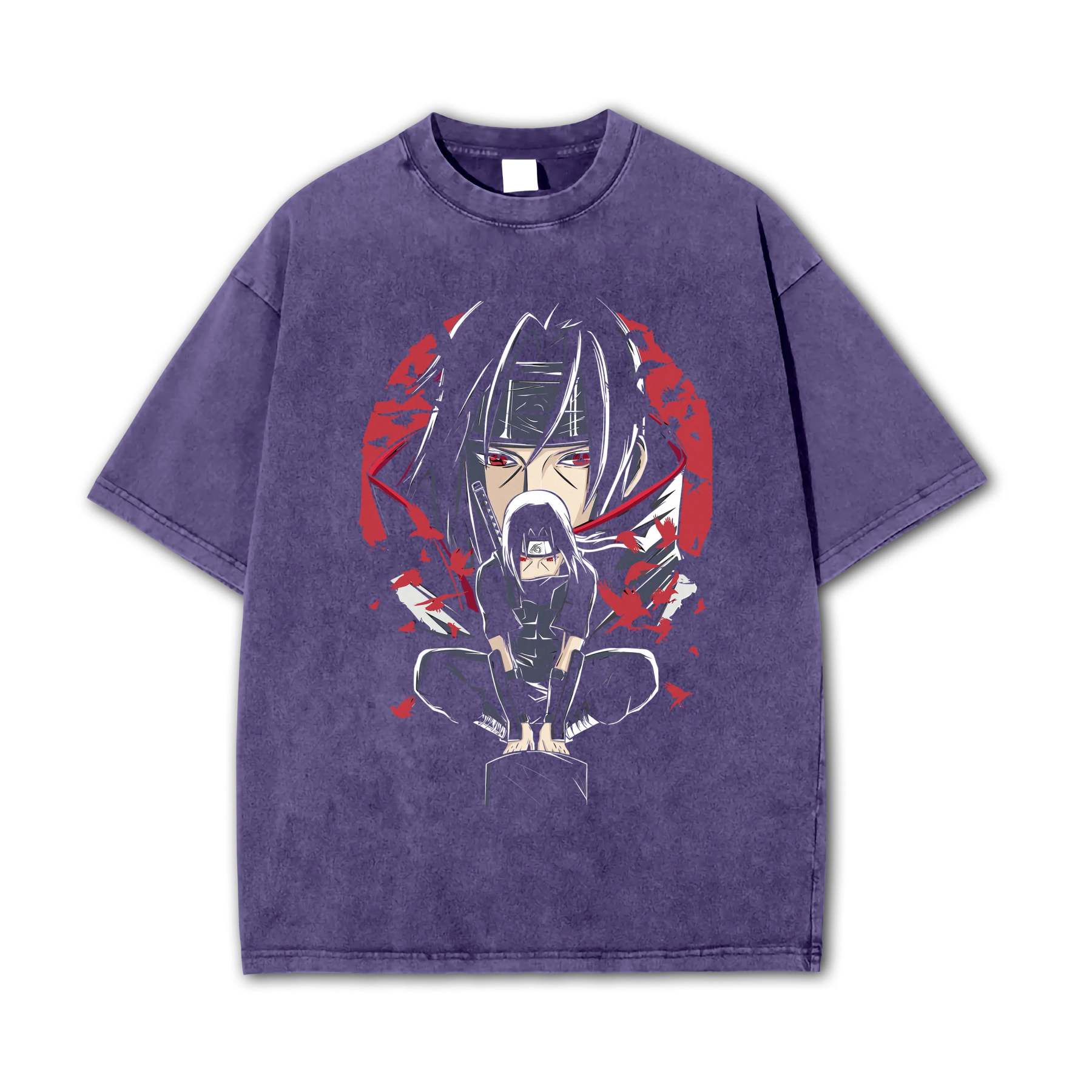 Hidden Leaf Shinobi - Black Flame Prodigy's Tsukuyomi Vintage T-Shirt