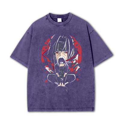Hidden Leaf Shinobi - Black Flame Prodigy's Tsukuyomi Vintage T-Shirt