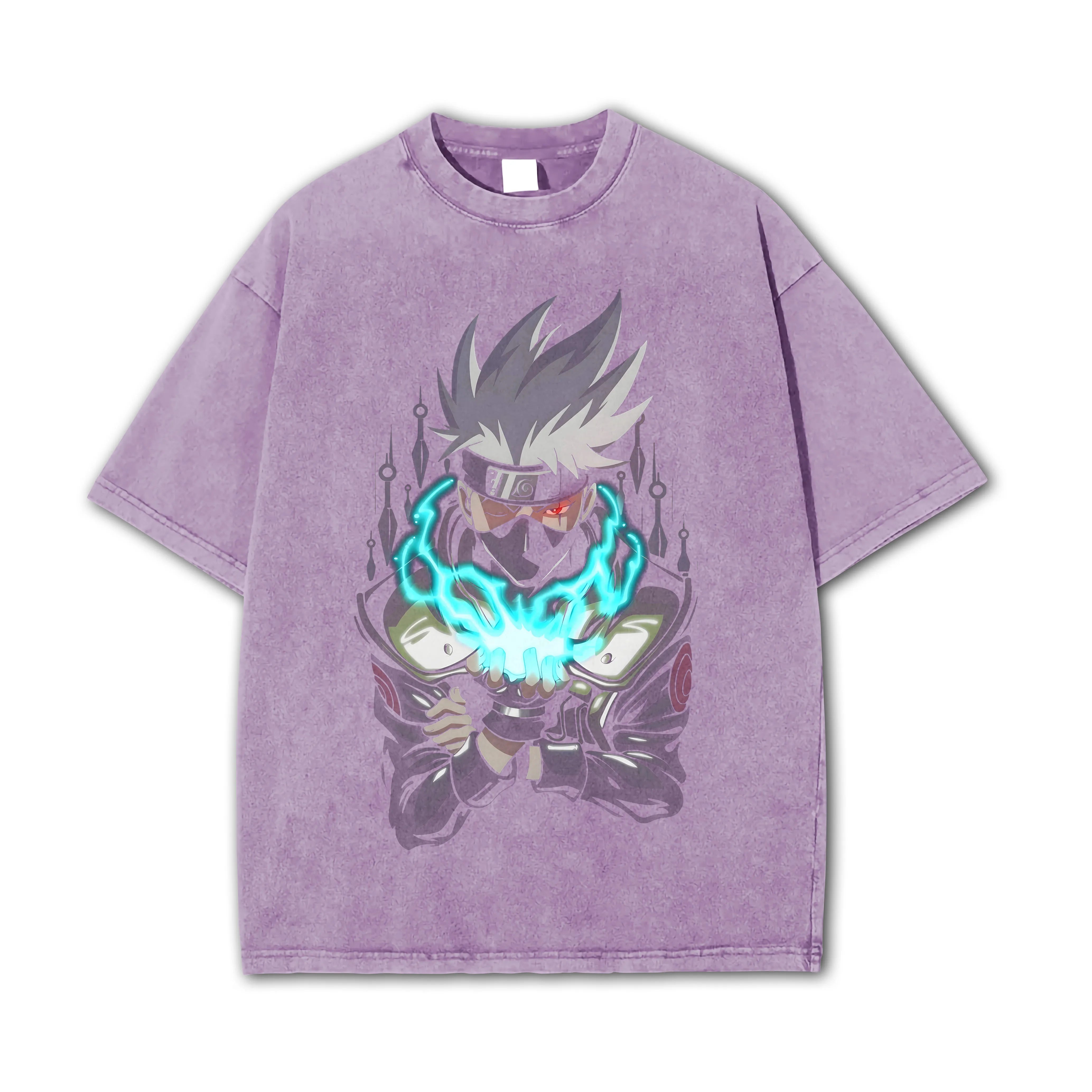 Hidden Leaf Shinobi - Ninja's Chidori Vintage T-Shirt