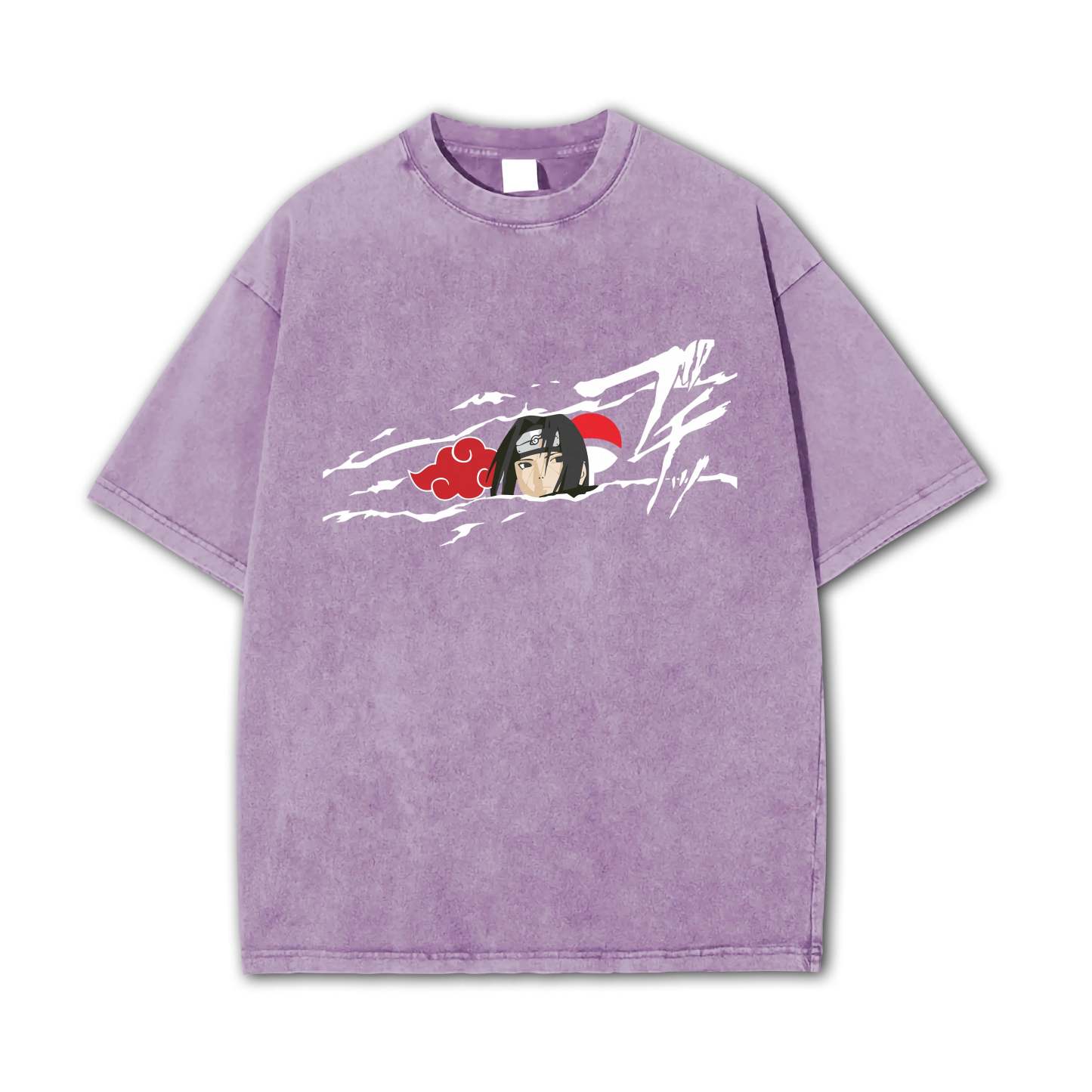 Hidden Leaf Shinobi - Black Flame Prodigy of the Avenger Ninja Vintage T-Shirt